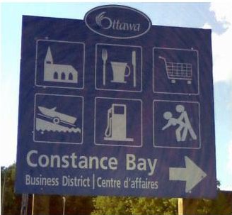 Constance Bay's New Attractions Sign